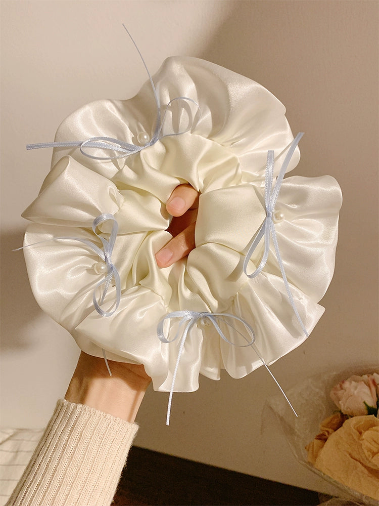 Layered Ruffle Chiffon Hair Scrunchie