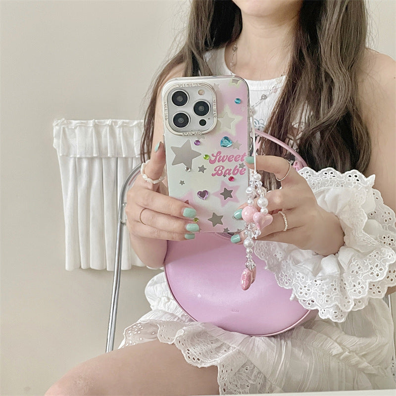 Sweet Babe Pink Vibe Mirror Case