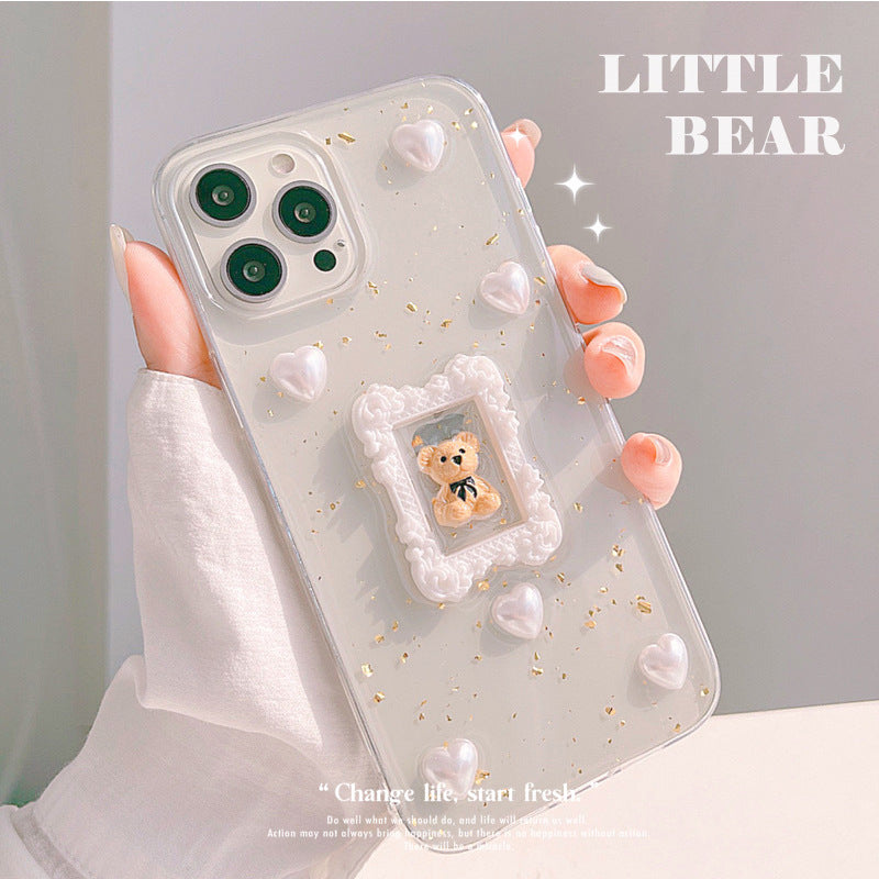 Frame Teddy Pearl Case