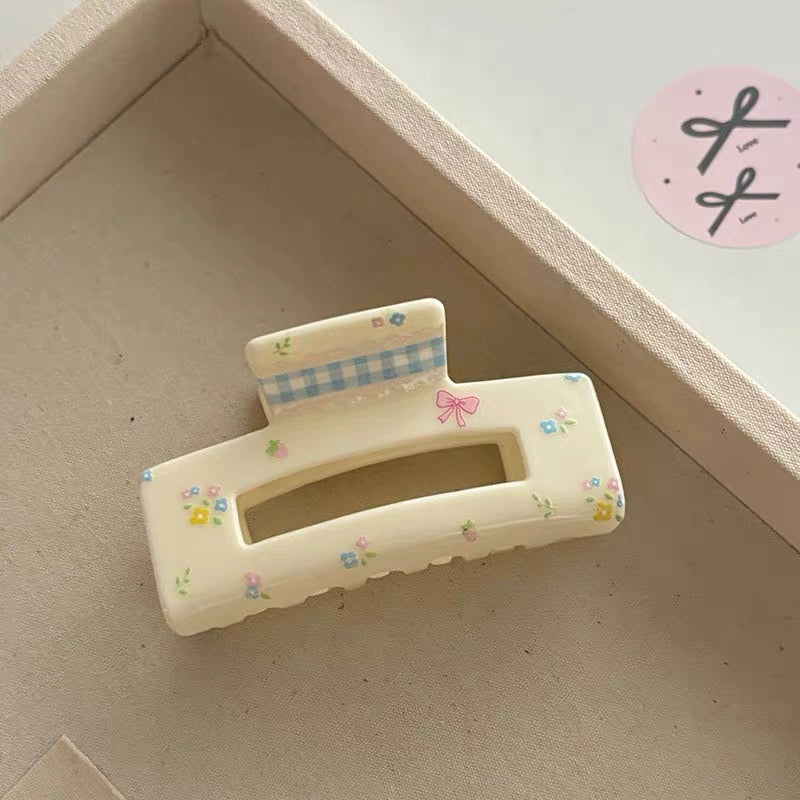 Assorted Pastel Claw Clips
