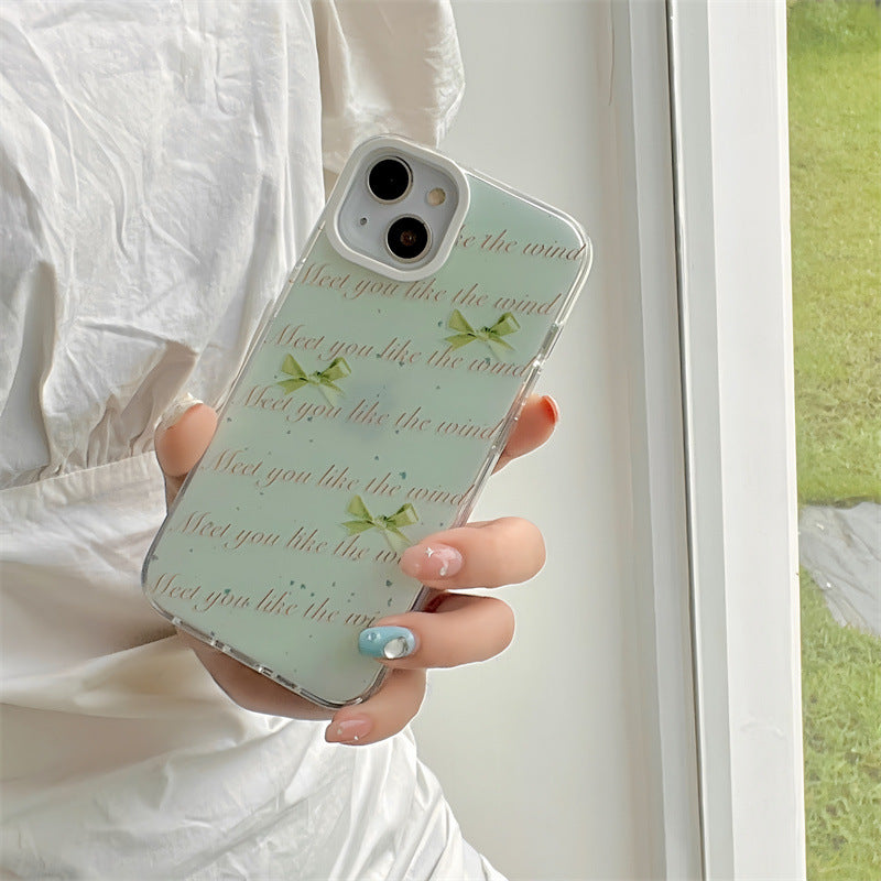 Tea Green Ribbon Case