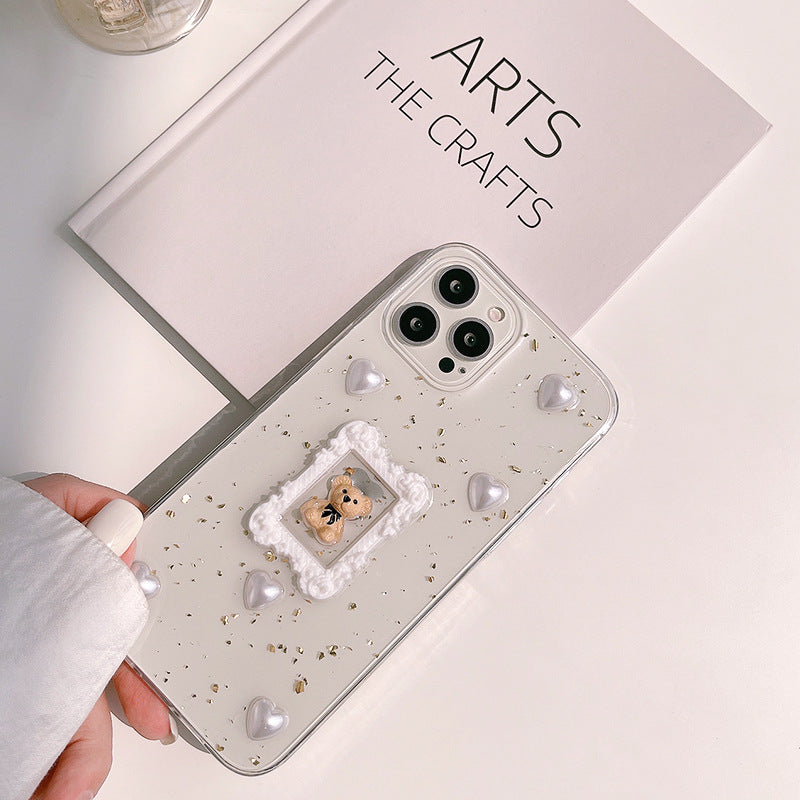 Frame Teddy Pearl Case