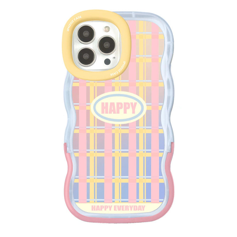 Happy EveryDay Plaid Case