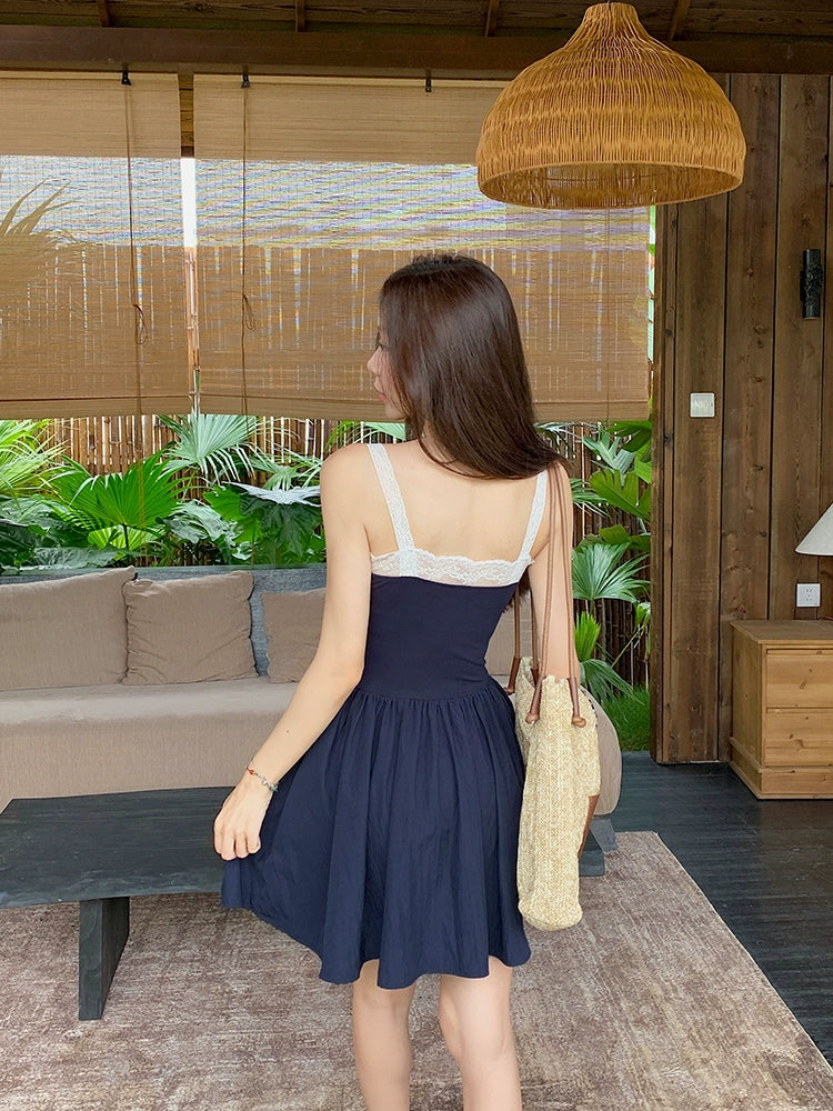 Drawstring Sundress Summer Dress