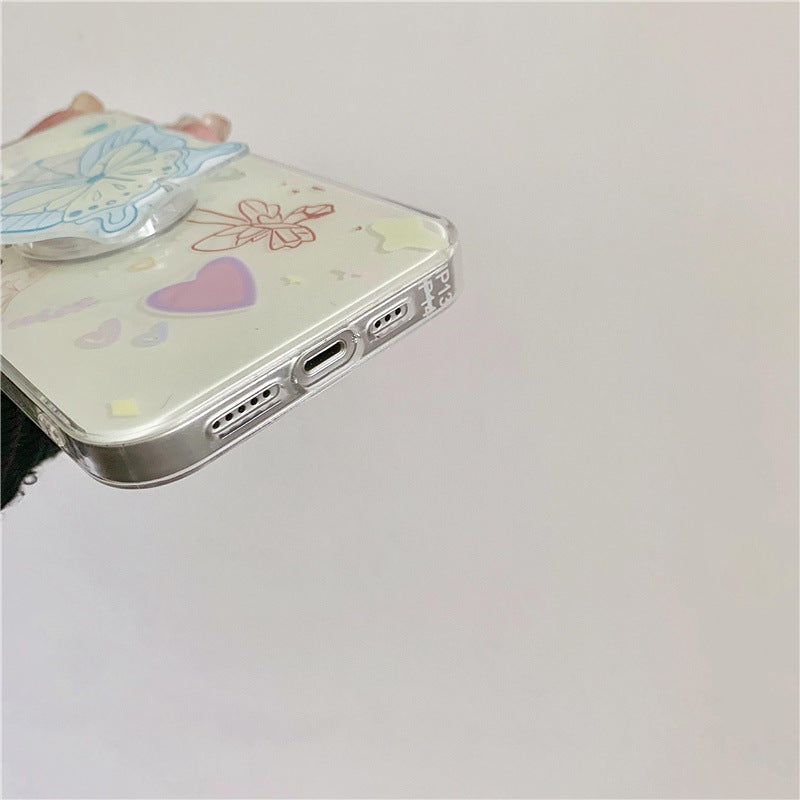 Fairy Butterfly Marble Case