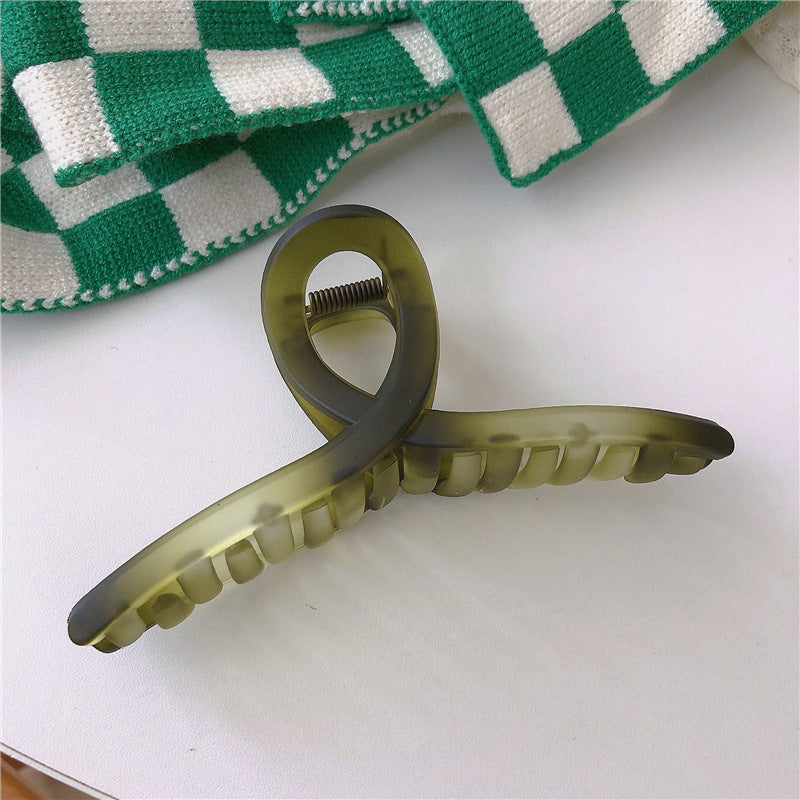 Mossy Sheen Claw Clip
