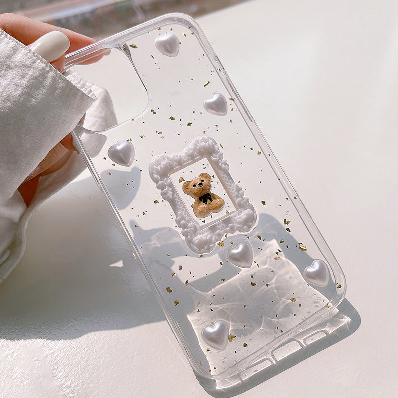 Frame Teddy Pearl Case