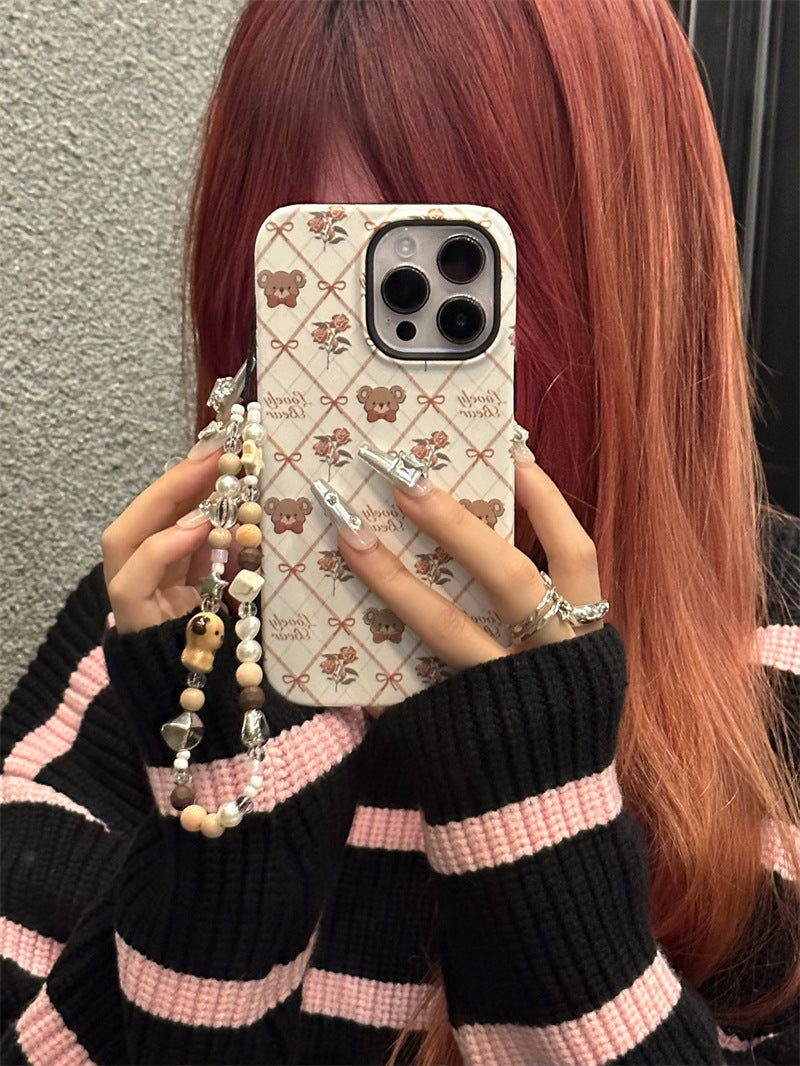 Roses Teddy Case