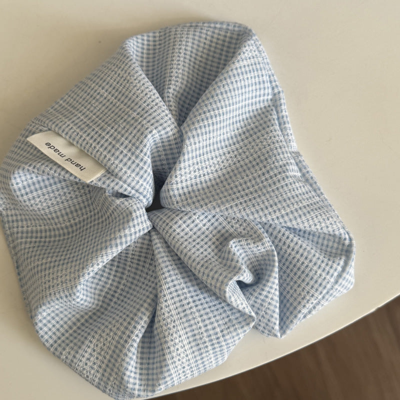 Plaid Fabric Headband Hair Accessories