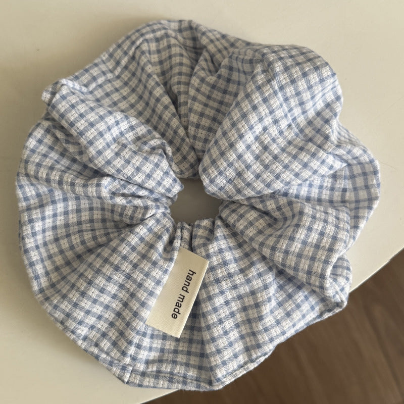 Plaid Fabric Headband Hair Accessories