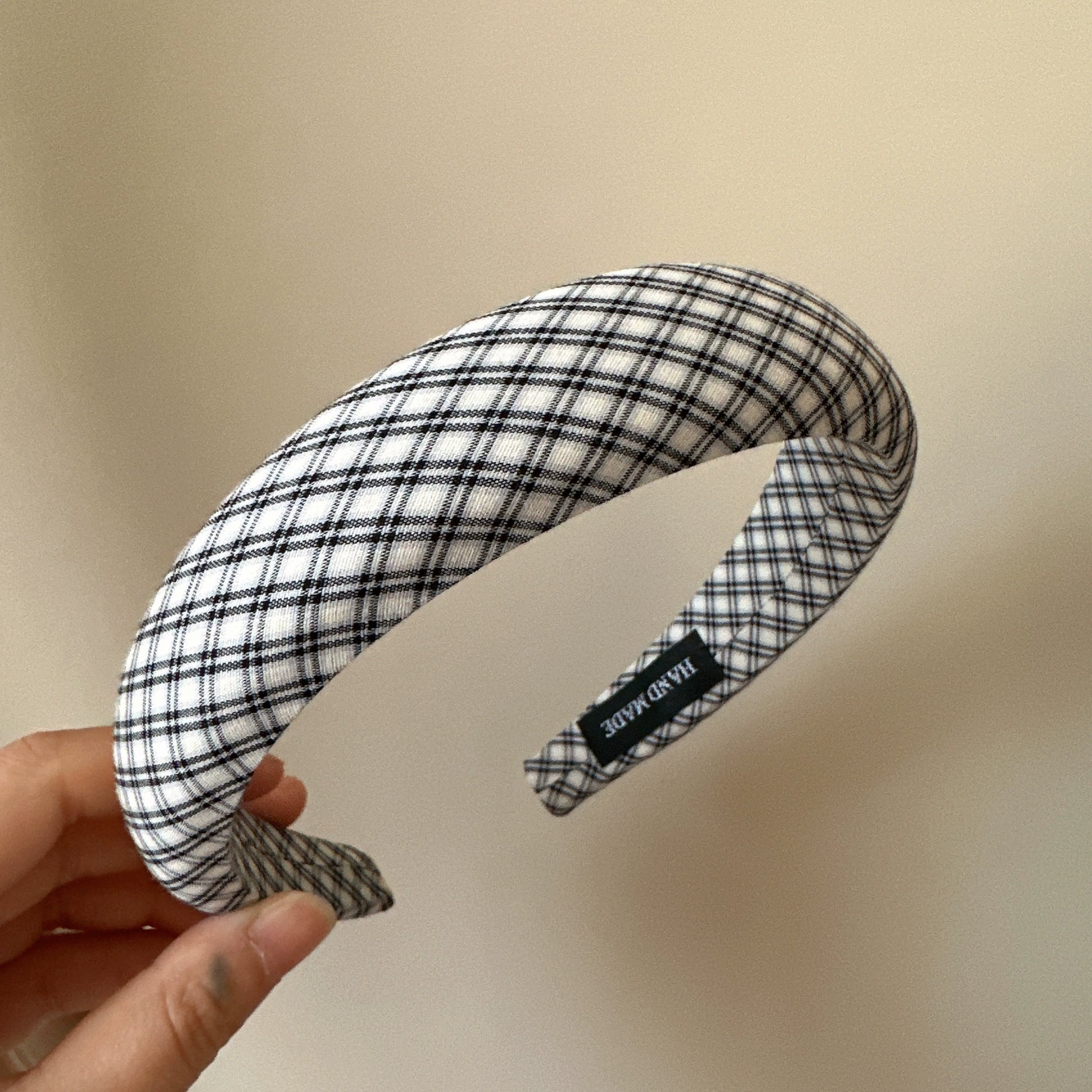 Argyle Padded Hairband Accessory