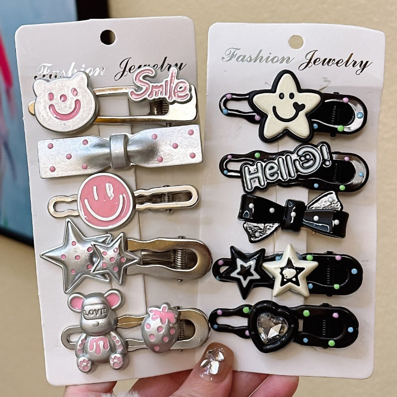 Cute Cartoon Girls Hair Clips