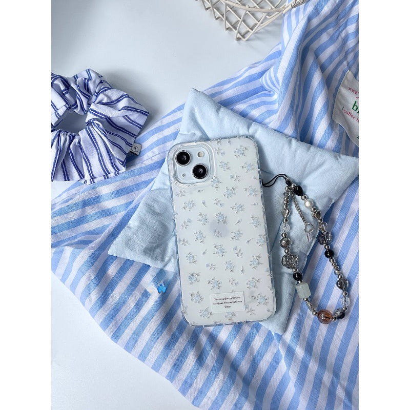 Soft Blue Floral Case