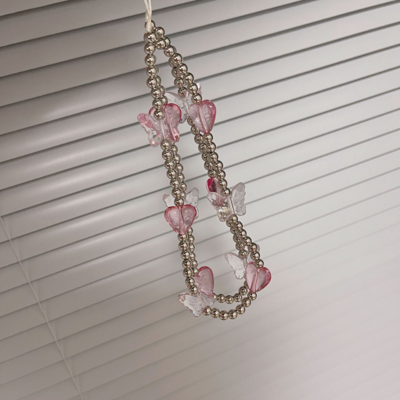 Flutter Heart Phone Charm