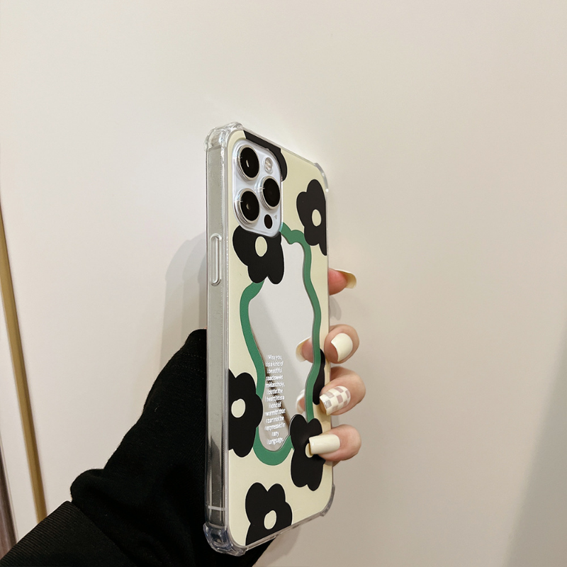 Flower Mirror Case