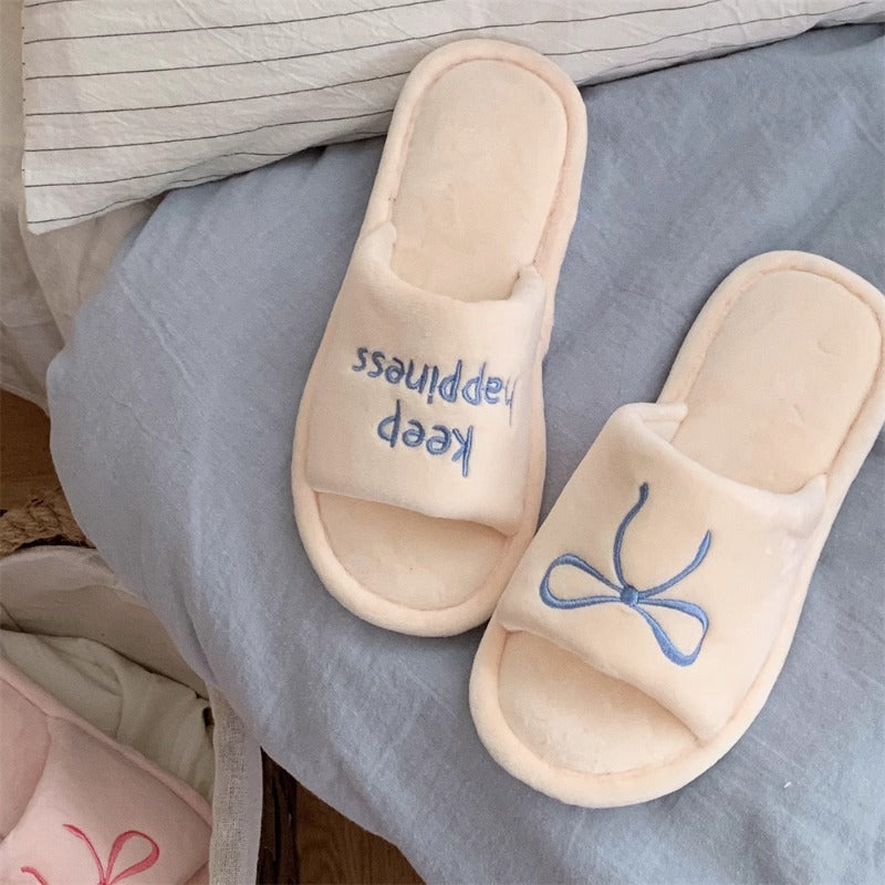 Cozy Slip-On Slippers with Comfort