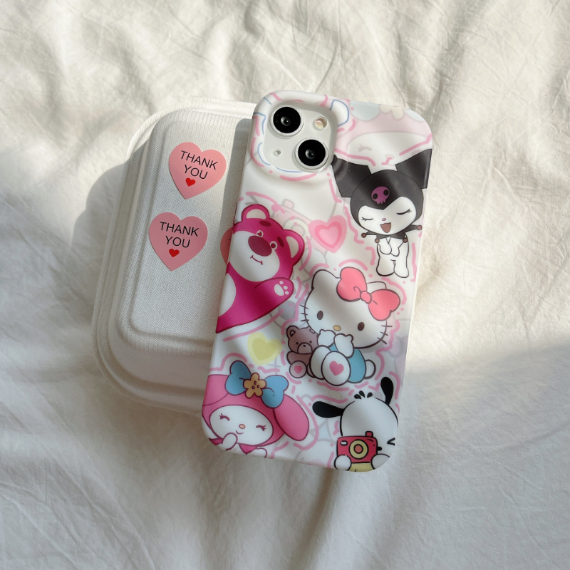 Wavy Sanrio Case