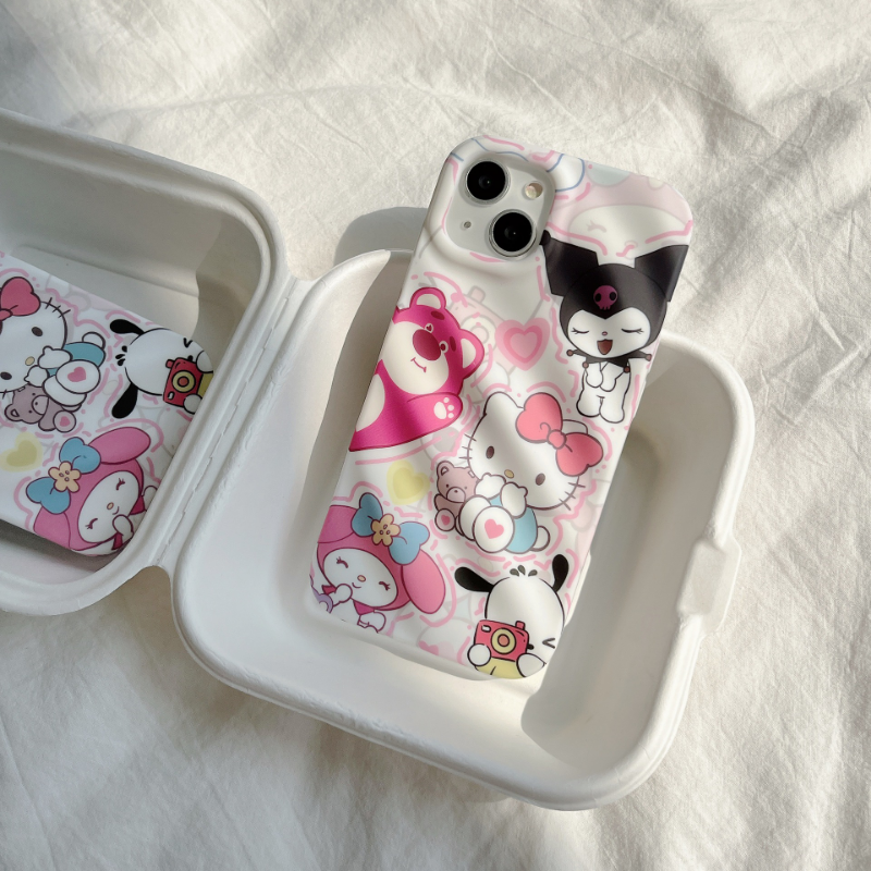 Wavy Sanrio Case