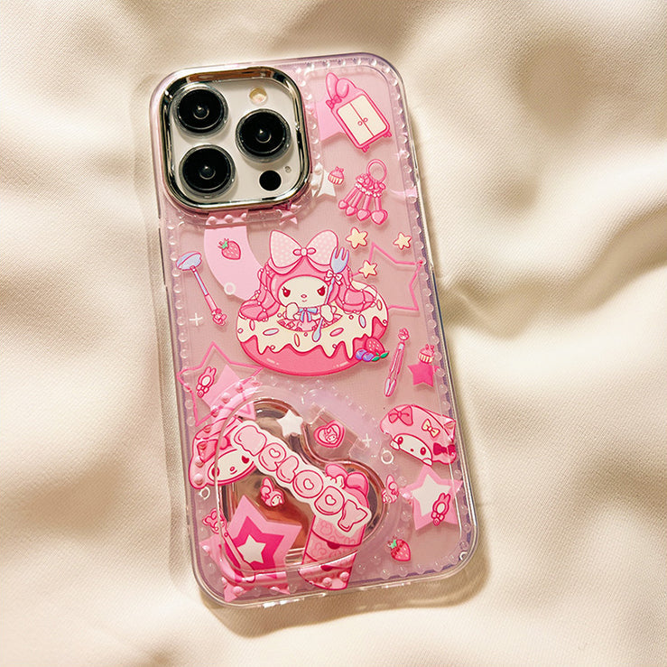 Sanrio Heart Mirror Case