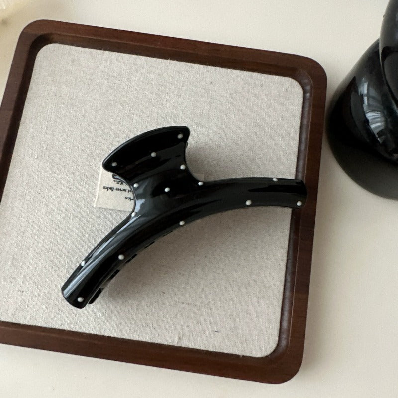 Polka Dot Hair Clips