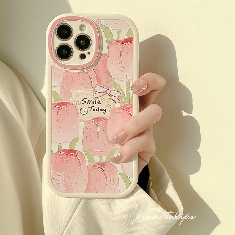 Watercolor Tulip Case