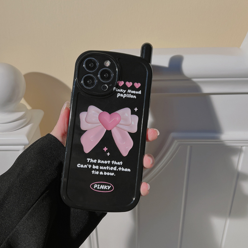 Black Heart Bow Case