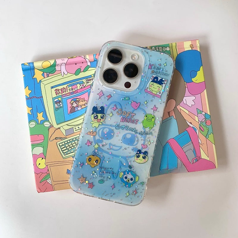Protective Kawaii Glitter Phone Case