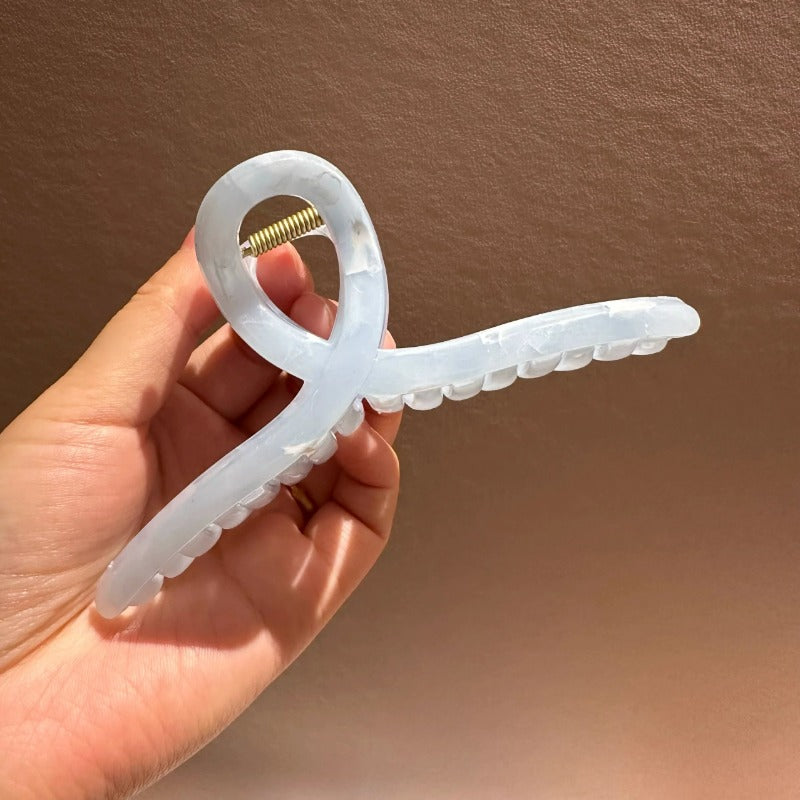 Translucent Hair Claw Clip