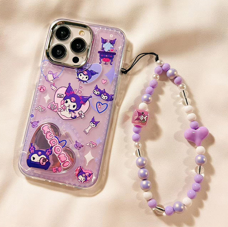 Sanrio Heart Mirror Case