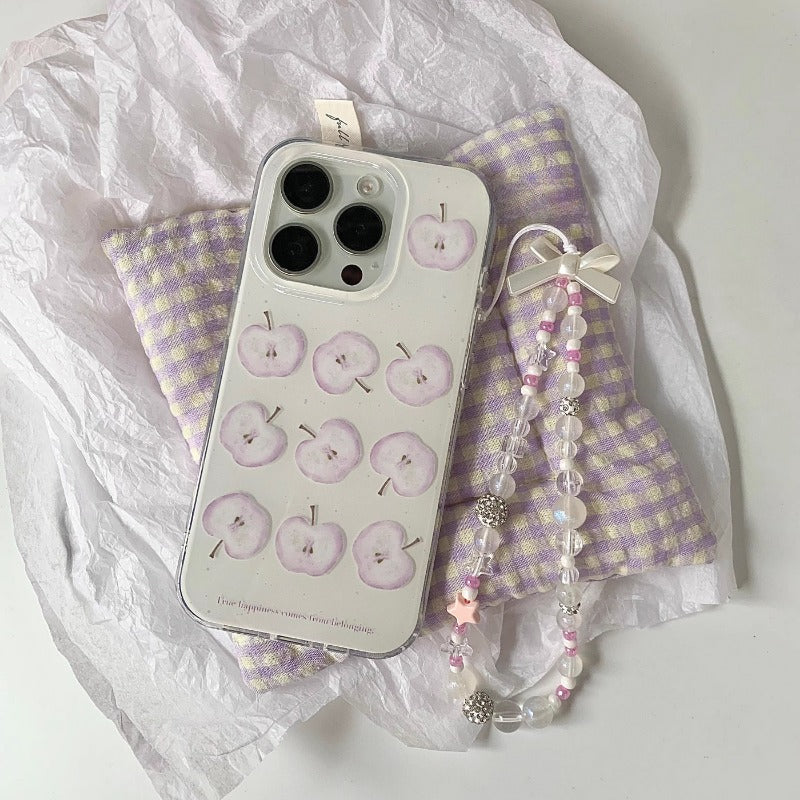 Lavender Apple Print Case