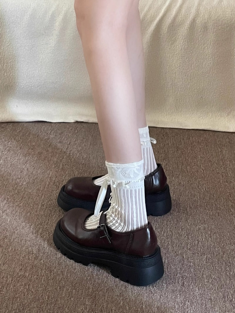 Vintage Mary Jane Platform Shoes