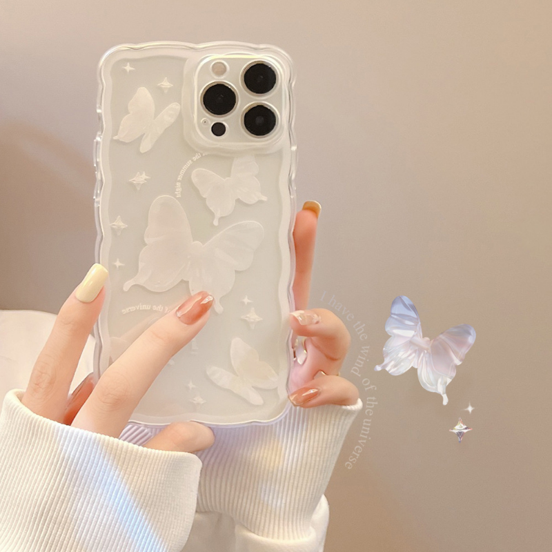 White Flutter Case