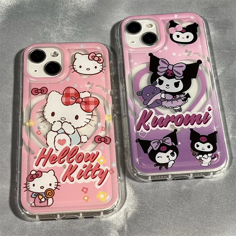 Kitty and Kuromi Case