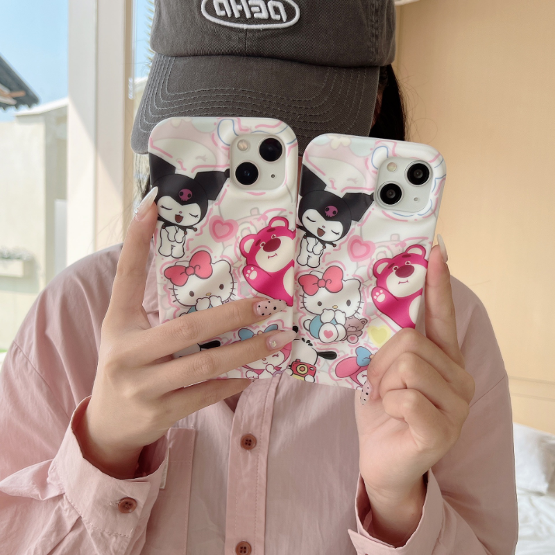 Wavy Sanrio Case