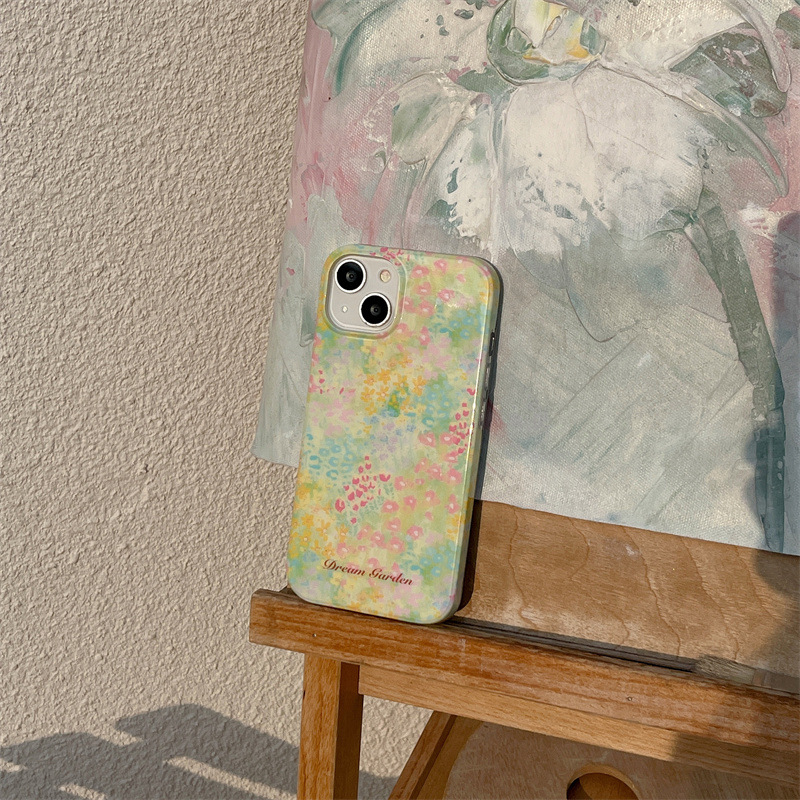 Yellow Floral Print Case