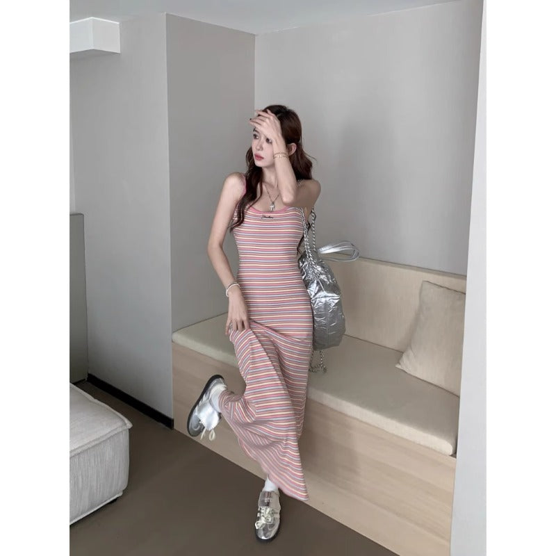 Striped Maxi Dress