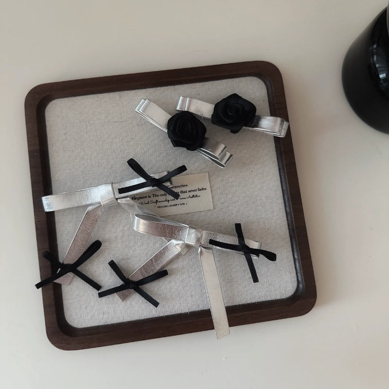 Stylish Floral Hair Claw Set