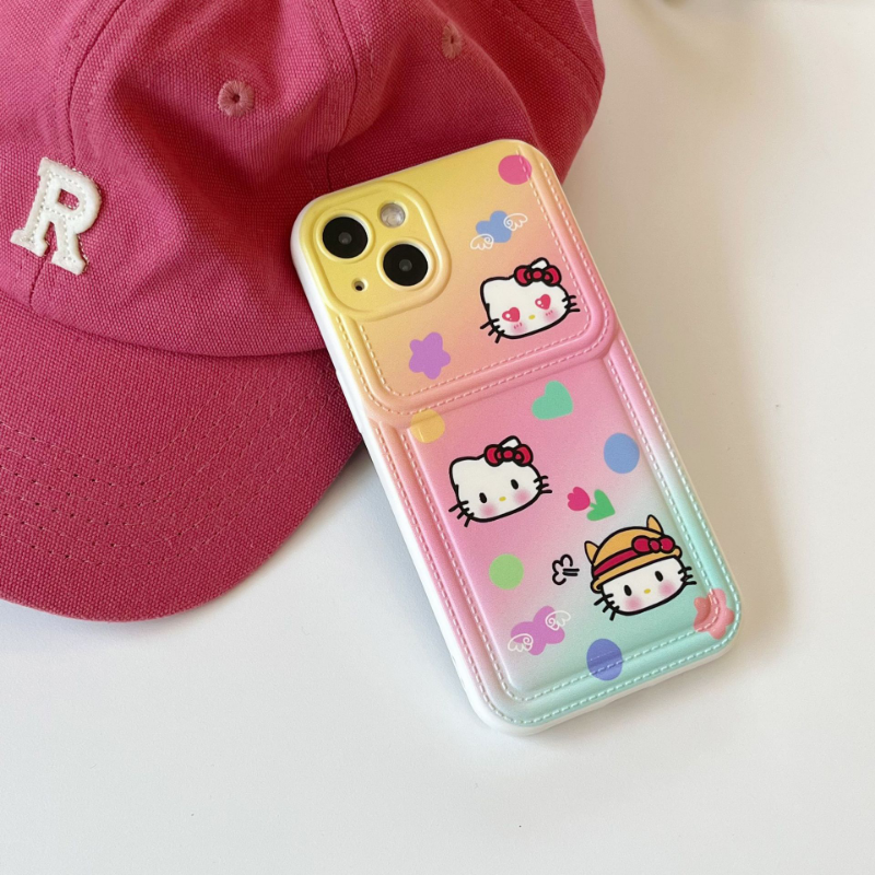 Kidcore Gradient Kitty Case