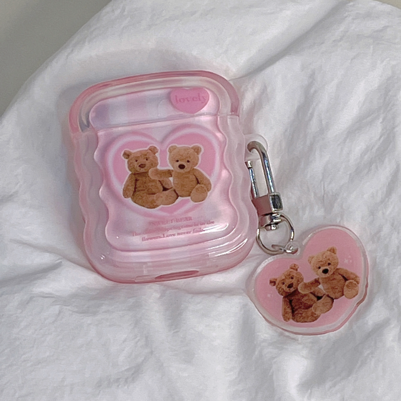 Valentine Teddy AirPods Case