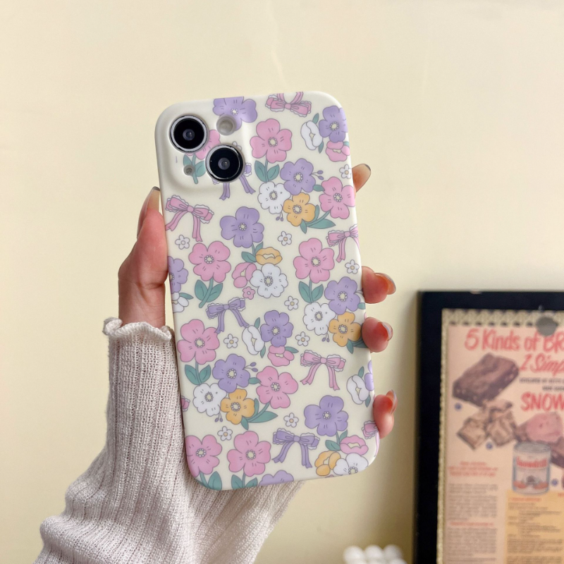 Fresh Pink Purple Floral Case