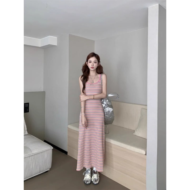 Striped Maxi Dress