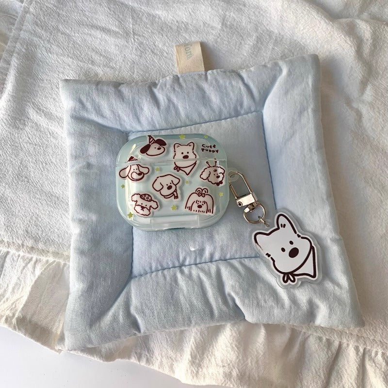 Cute Puppy Doodle AirPods Case