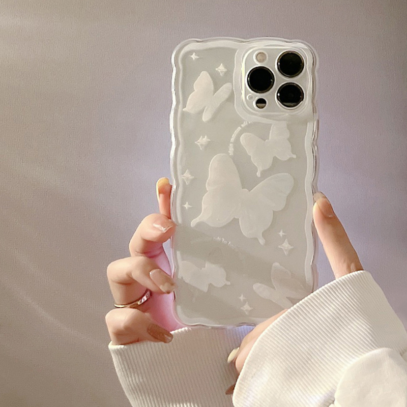 White Flutter Case