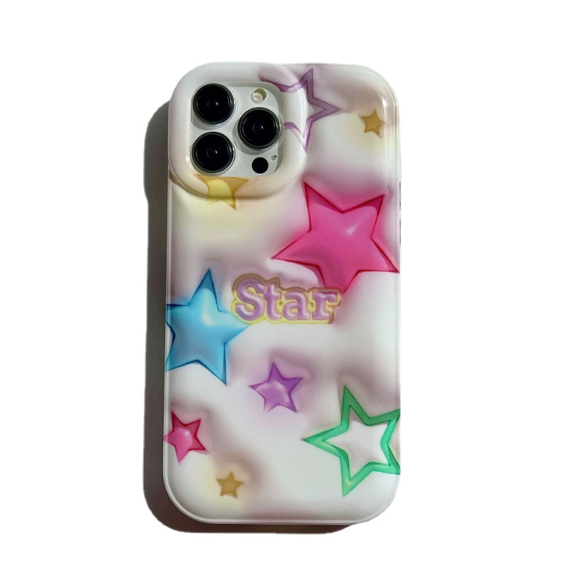 Rainbow Star Bubble Case