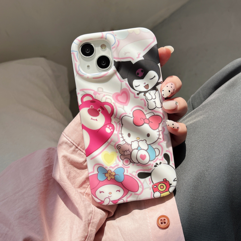 Wavy Sanrio Case