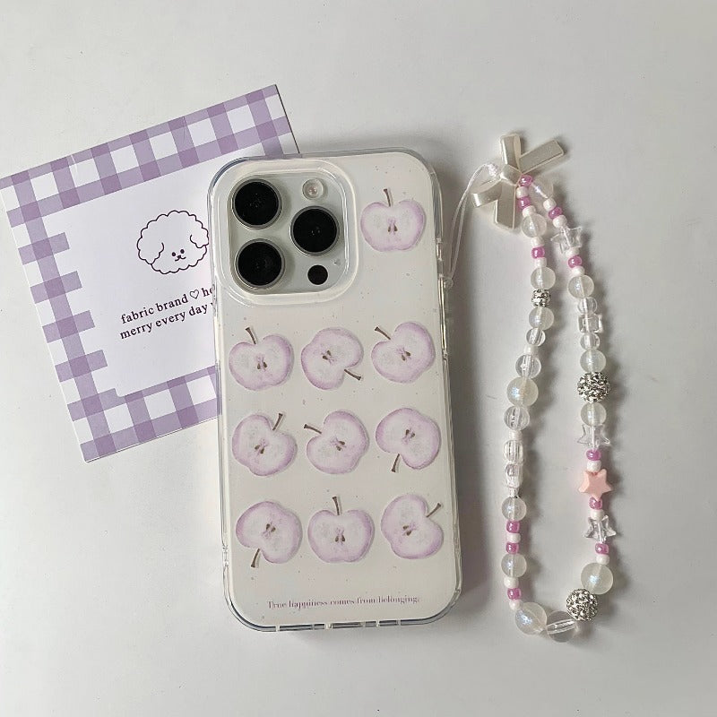 Lavender Apple Print Case