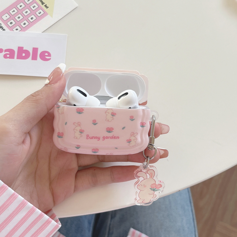 Roses Bunny Airpods Case