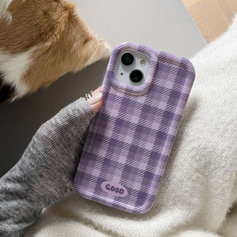 Purple Plaid Case