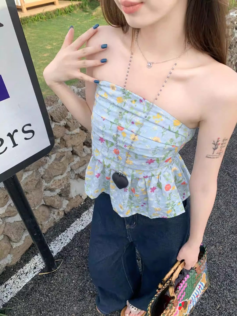Bianca Floral Tube Top
