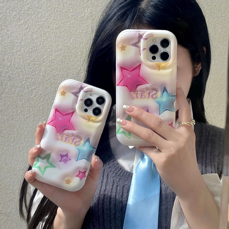 Rainbow Star Bubble Case